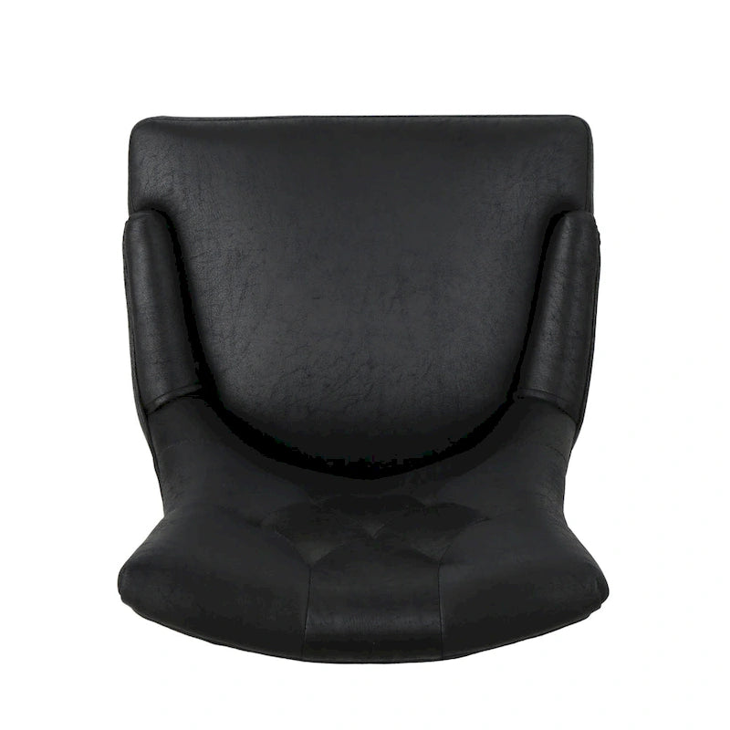 Chaise de salle à manger capitonnée contemporaine (lot de 4)
