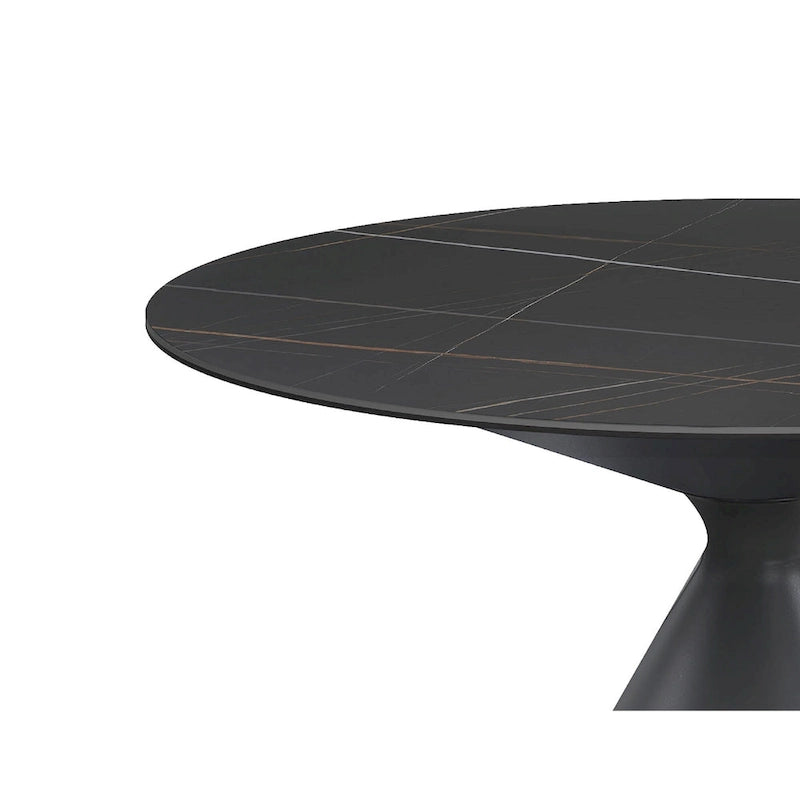 Table de salle à manger avec plateau en céramique