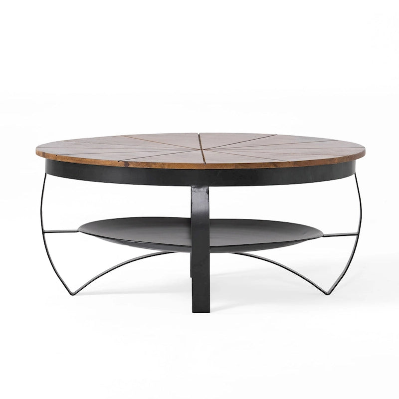 Table basse bohème en manguier