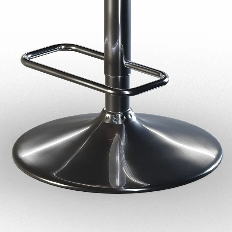 Tabouret de bar pivotant et réglable de 84 cm, style Mid-Century Modern