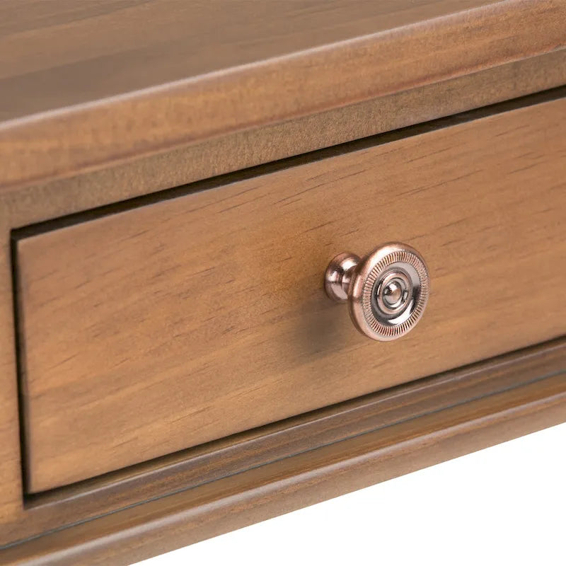 Table d'appoint transitoire carrée en BOIS MASSIF de 45,7 cm de large - 45,7 L x 45,7 P x 50,8 H