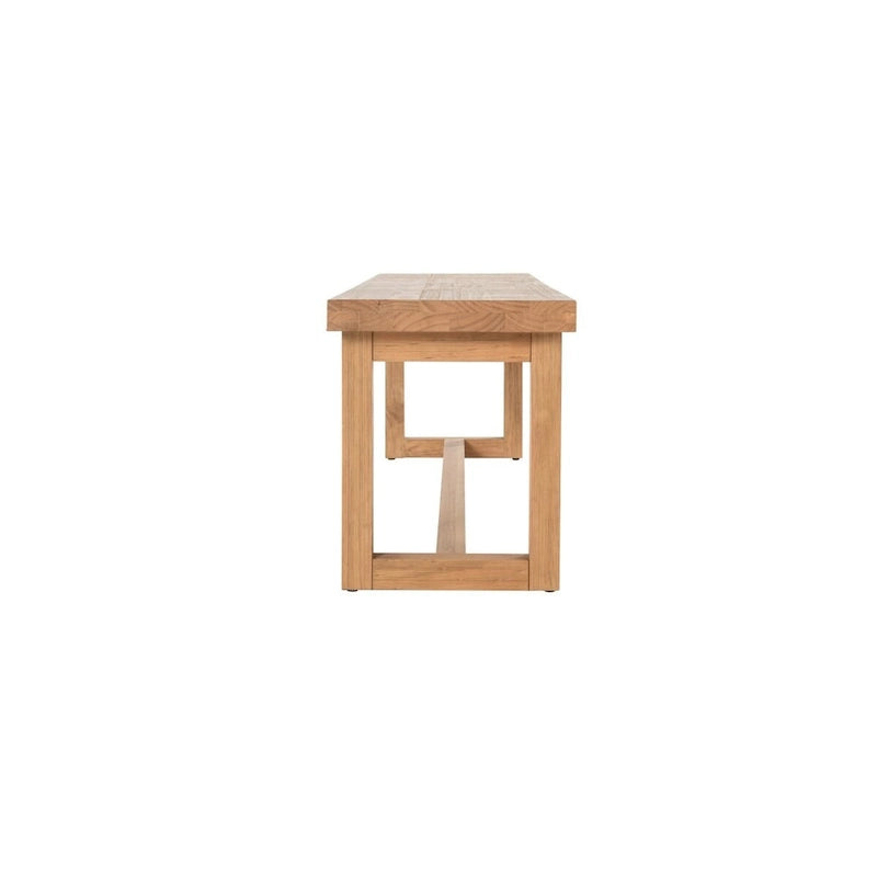 Banc de salle à manger en bois naturel