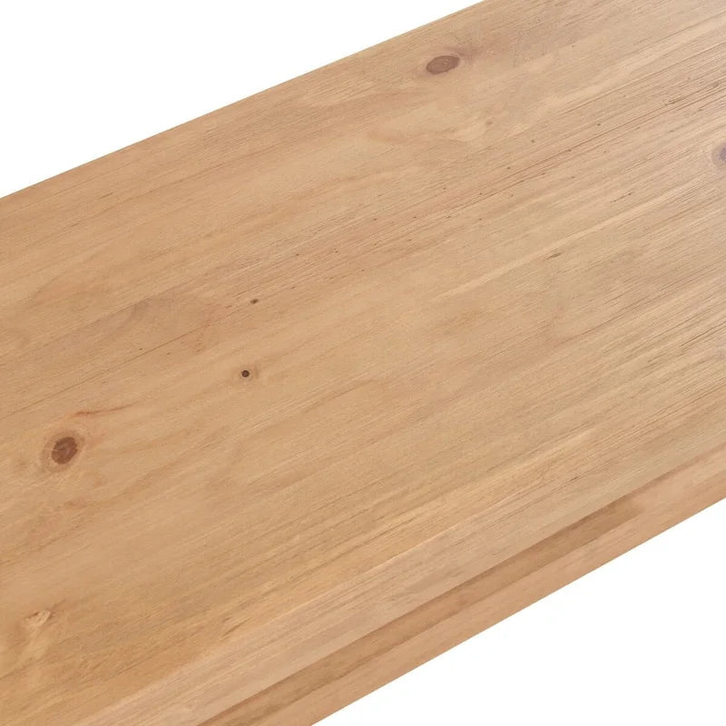 Banc de salle à manger en bois naturel