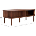 Table basse à portes coulissantes Home 2 Tambour - 43Wx22Dx17H