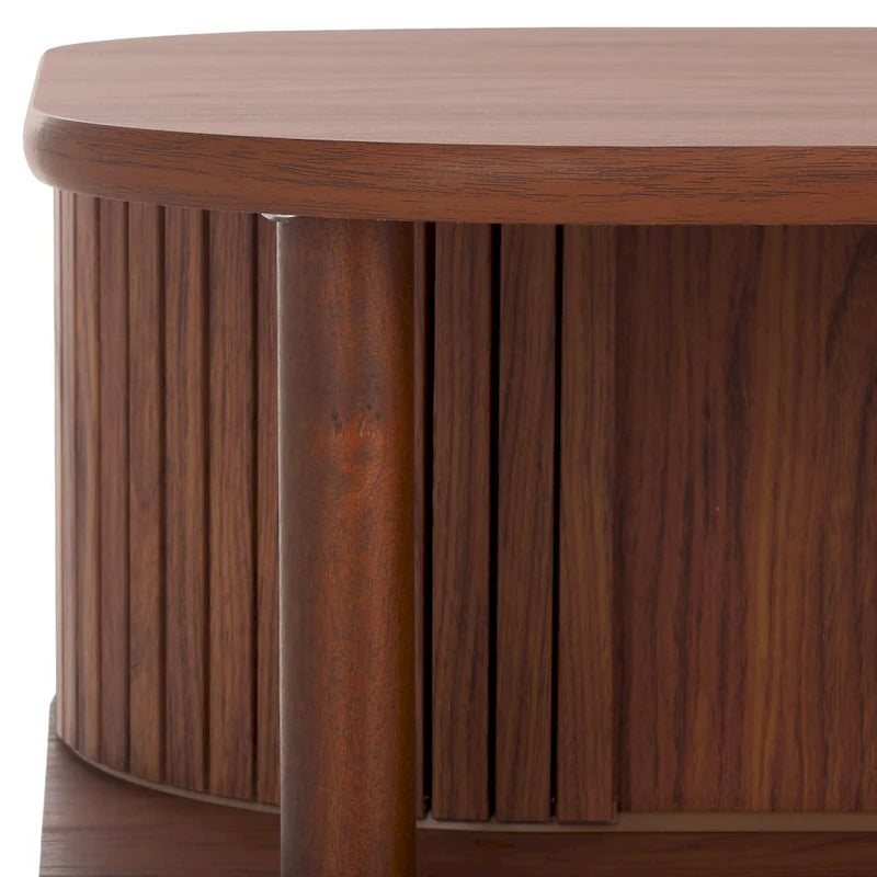 Table basse à portes coulissantes Home 2 Tambour - 43Wx22Dx17H