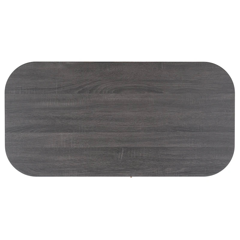 Table basse à portes coulissantes Home 2 Tambour - 43Wx22Dx17H